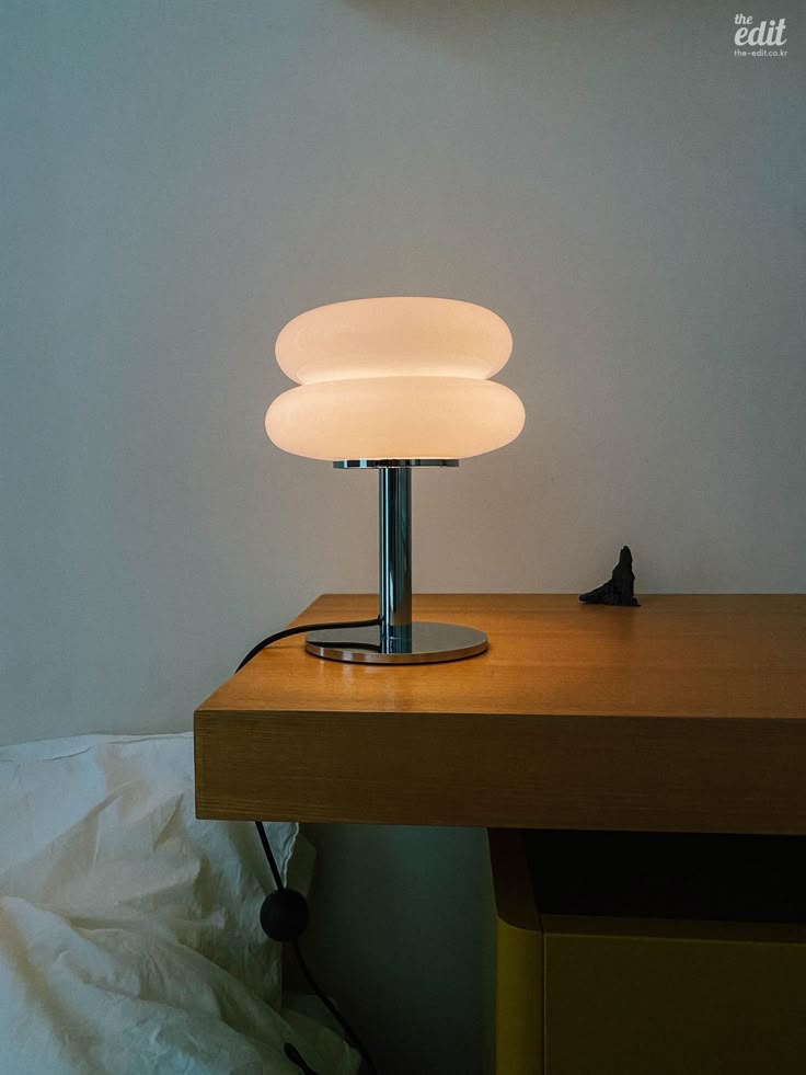Double Mushroom Bauhaus Lamp