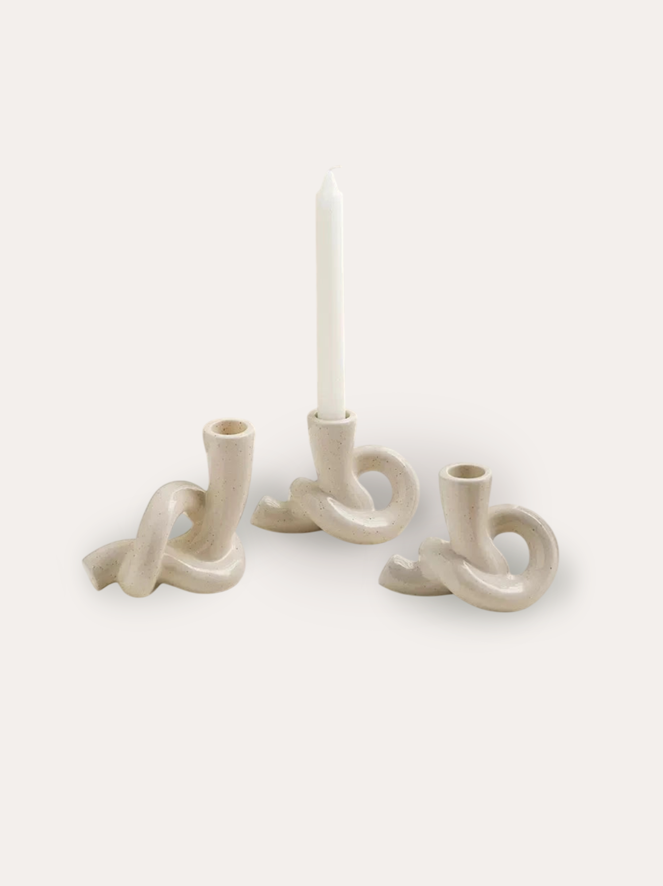 Modern Rope Handmade Candle Holders