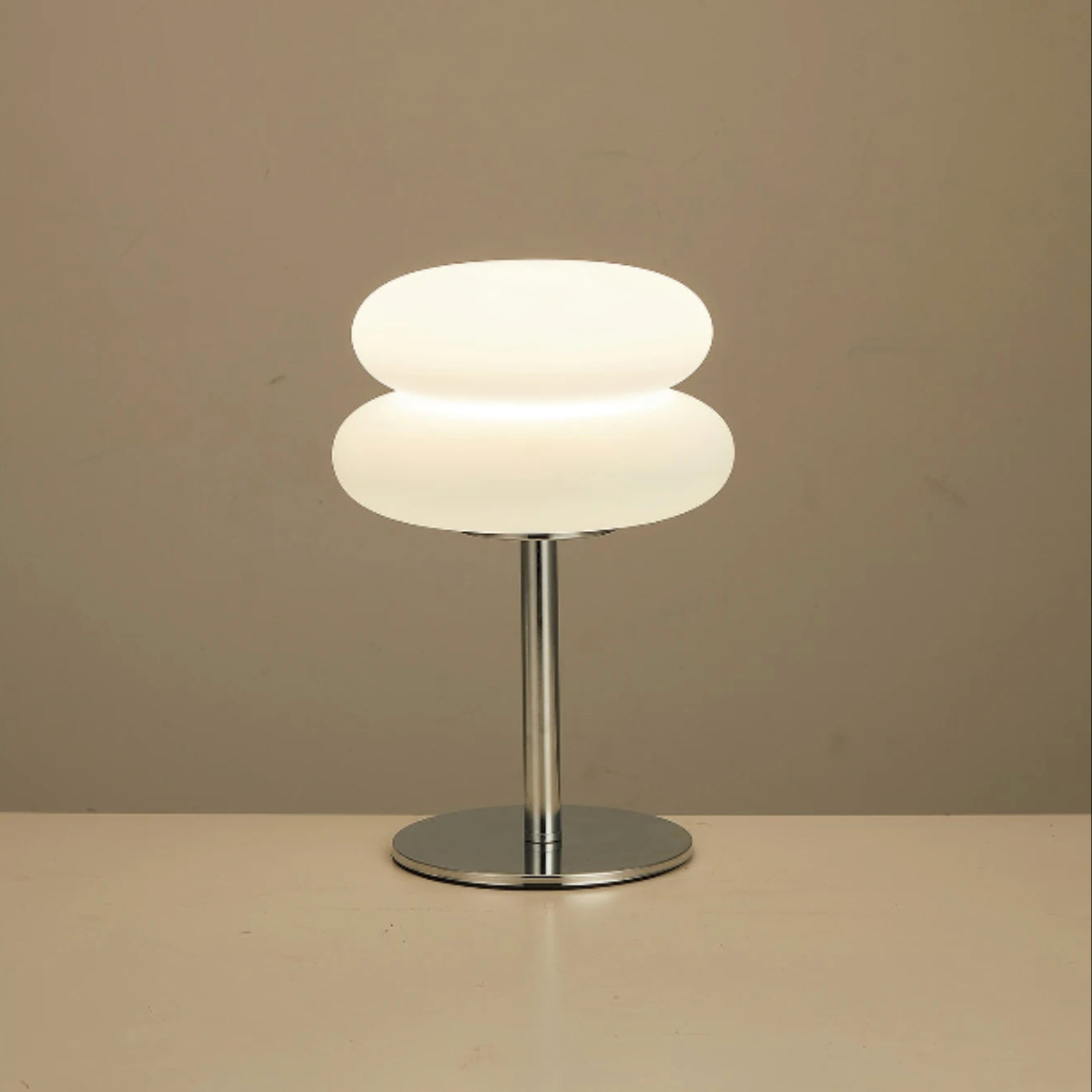 Double Mushroom Bauhaus Lamp