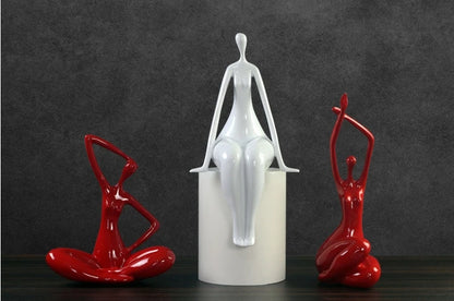 Nordic Voluptuous Woman Sculpture