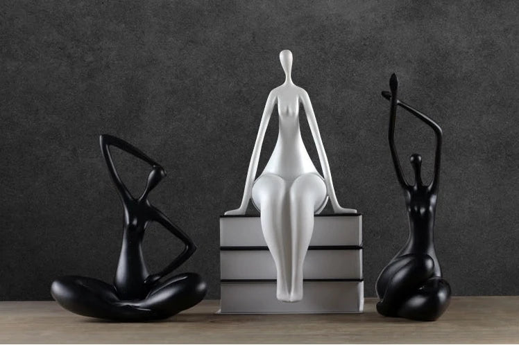 Nordic Voluptuous Woman Sculpture