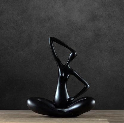 Nordic Voluptuous Woman Sculpture
