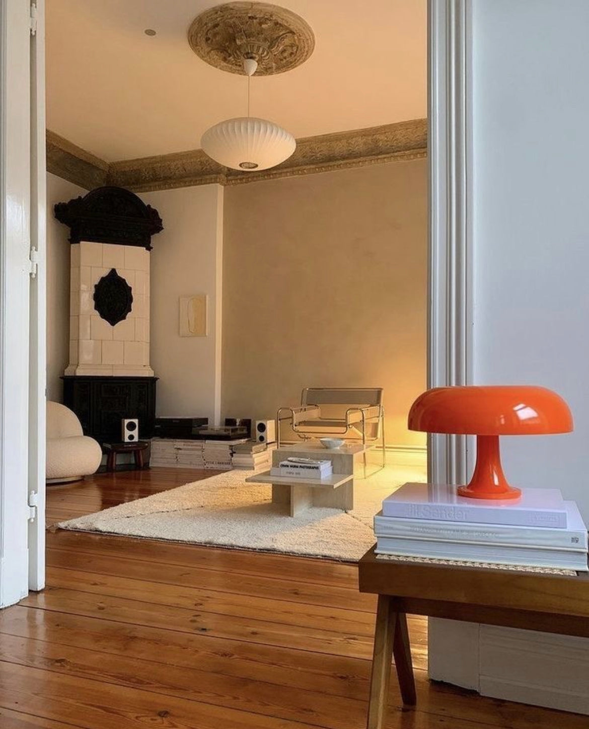 Classic Bauhaus Mushroom Lamp.
