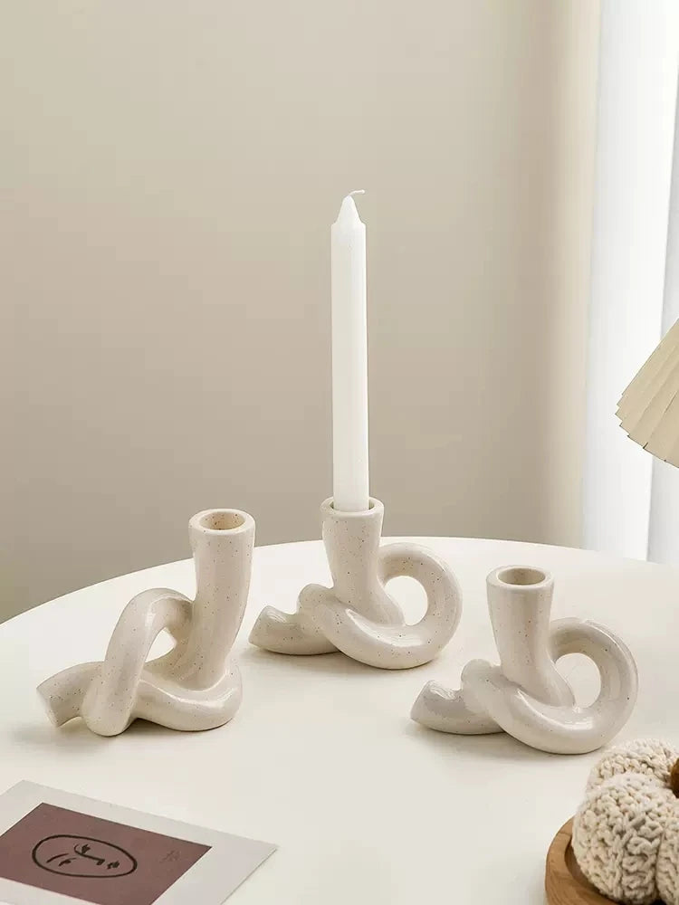 Modern Rope Handmade Candle Holders