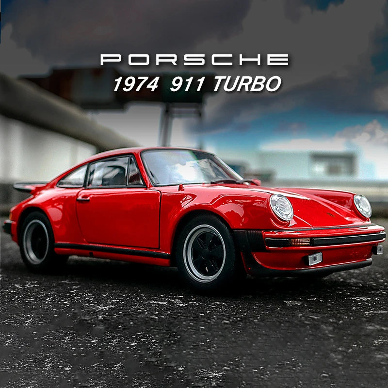 Metalic 1974 Porsche 911 Turbo Decoration