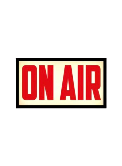 On Air Neon Sign