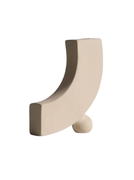 Abstract Balance Ceramic Vase