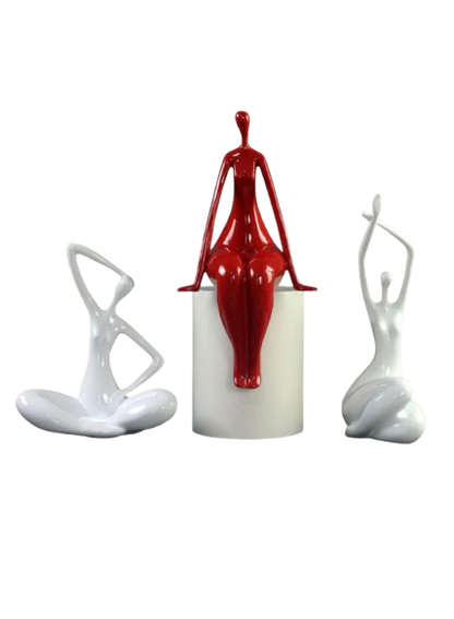Nordic Voluptuous Woman Sculpture