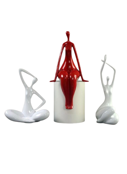 Nordic Voluptuous Woman Sculpture
