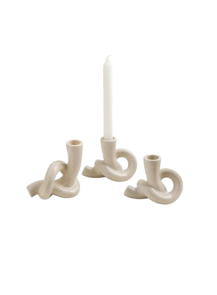 Modern Rope Handmade Candle Holders