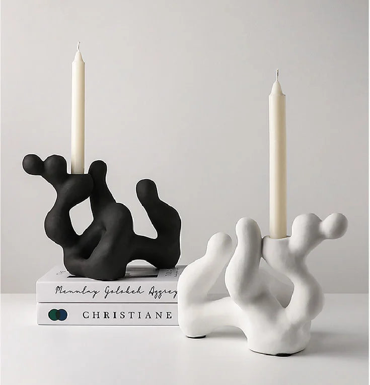 Abstract Nordic Candlesticks